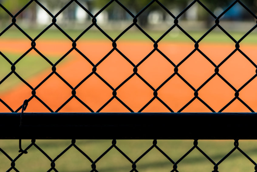 Chain Link Fencing for Baseball Fields and Tennis Courts